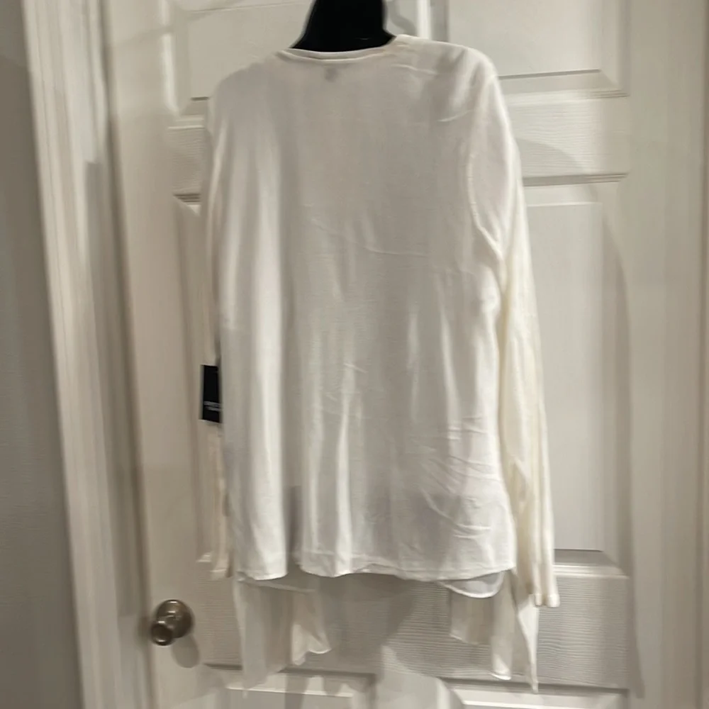 White Cardigan Sweater - Picture 7 of 10